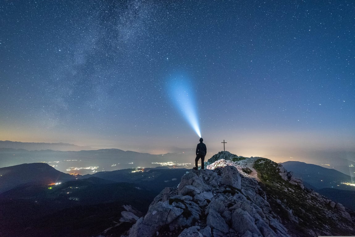 camping headlamp