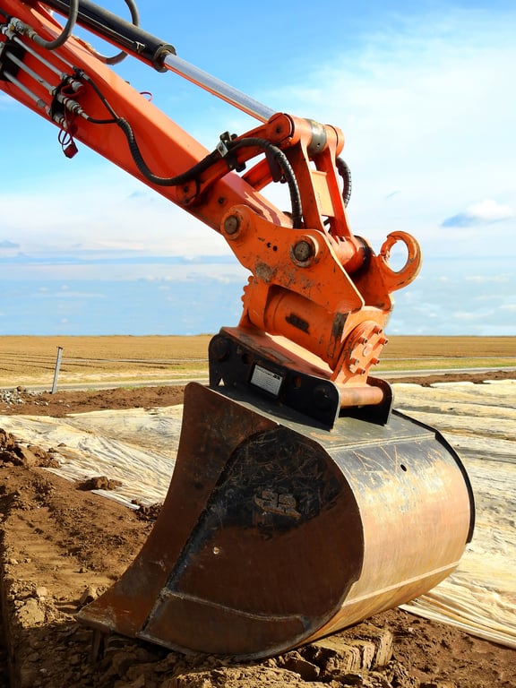 construction excavator maintenance