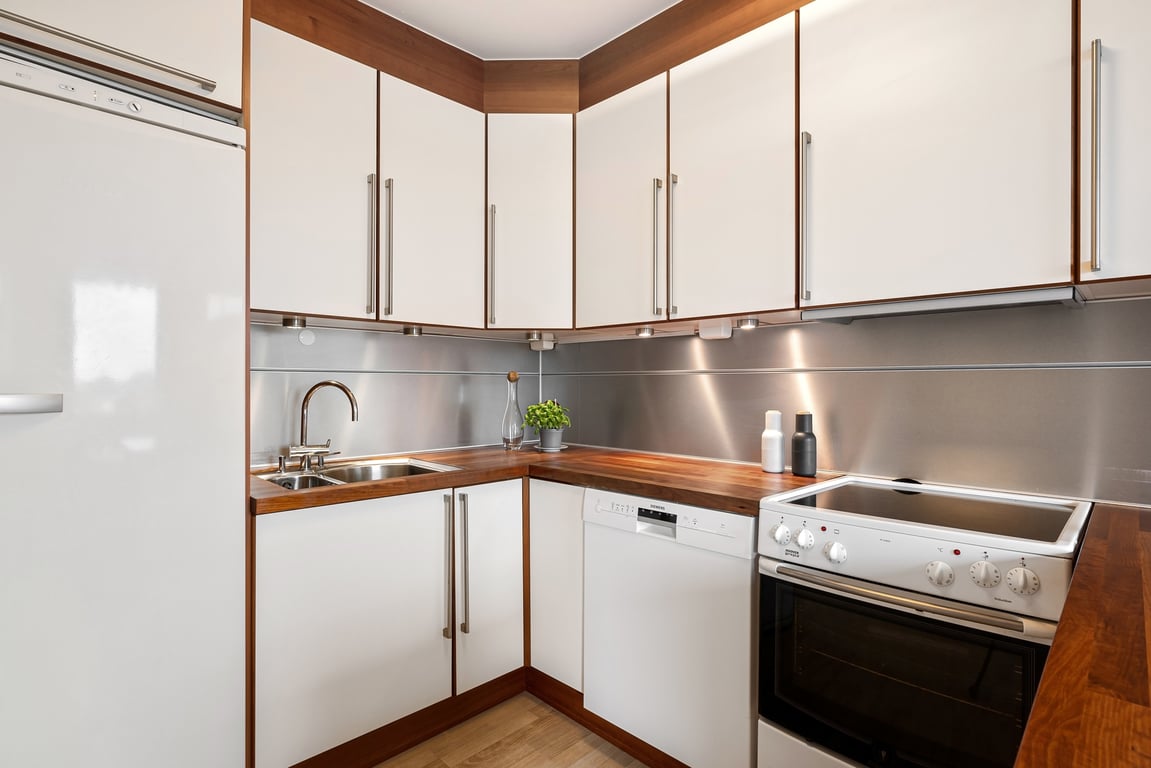 professional house cleaner kitchen