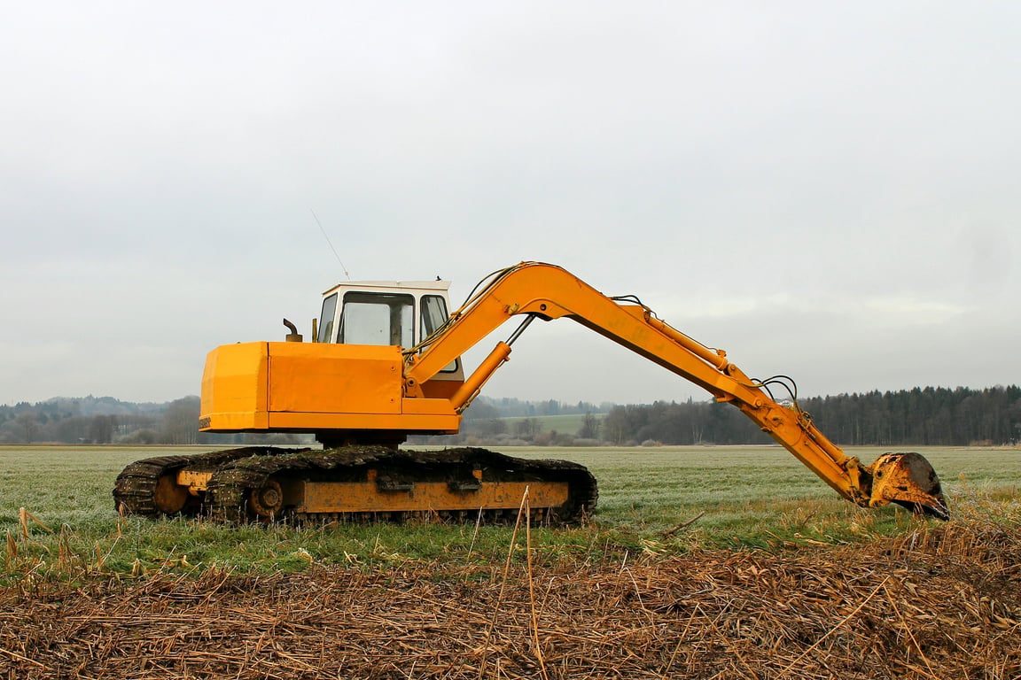 Case excavator trenching bucket