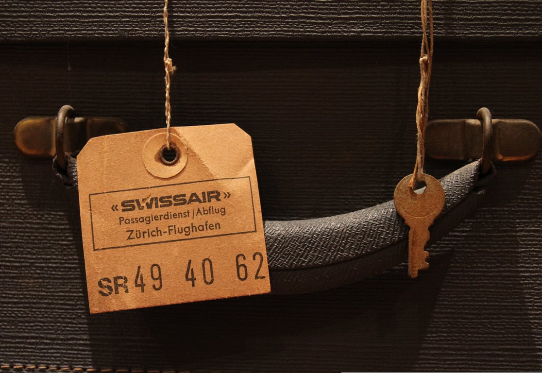 airport luggage tag