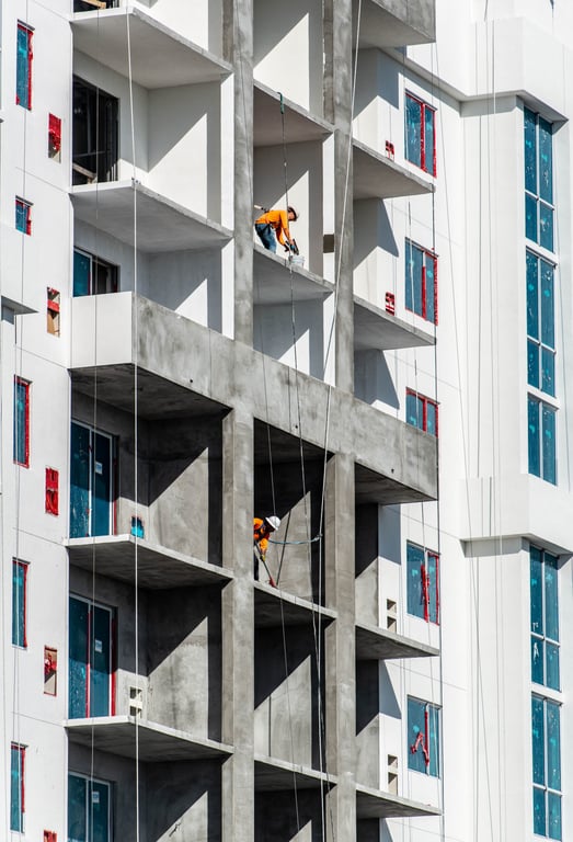 commercial renovation construction site