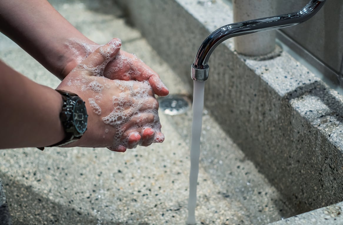 kitchen sink faucet installation