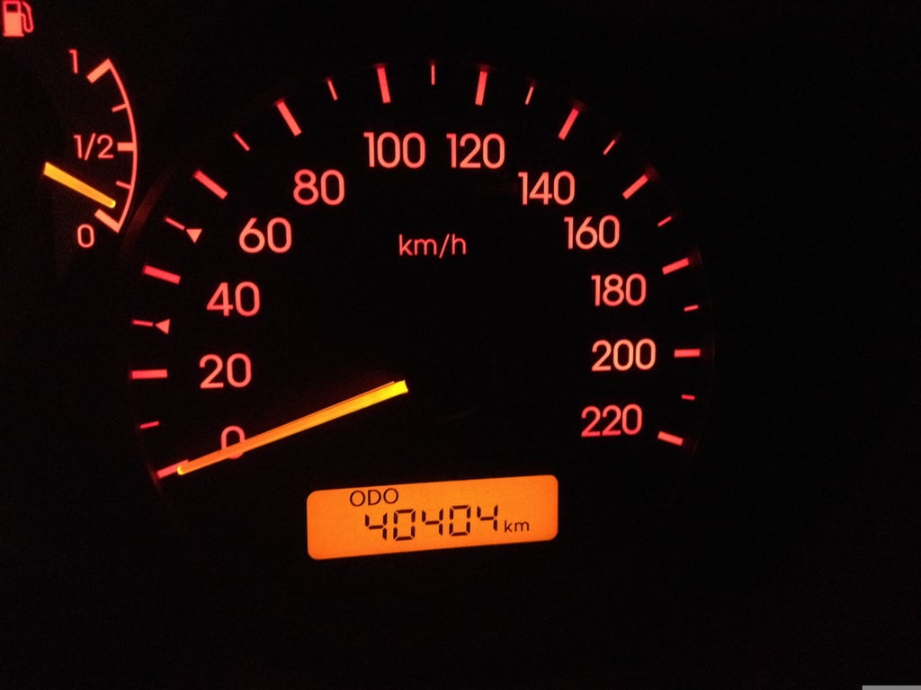 car odometer