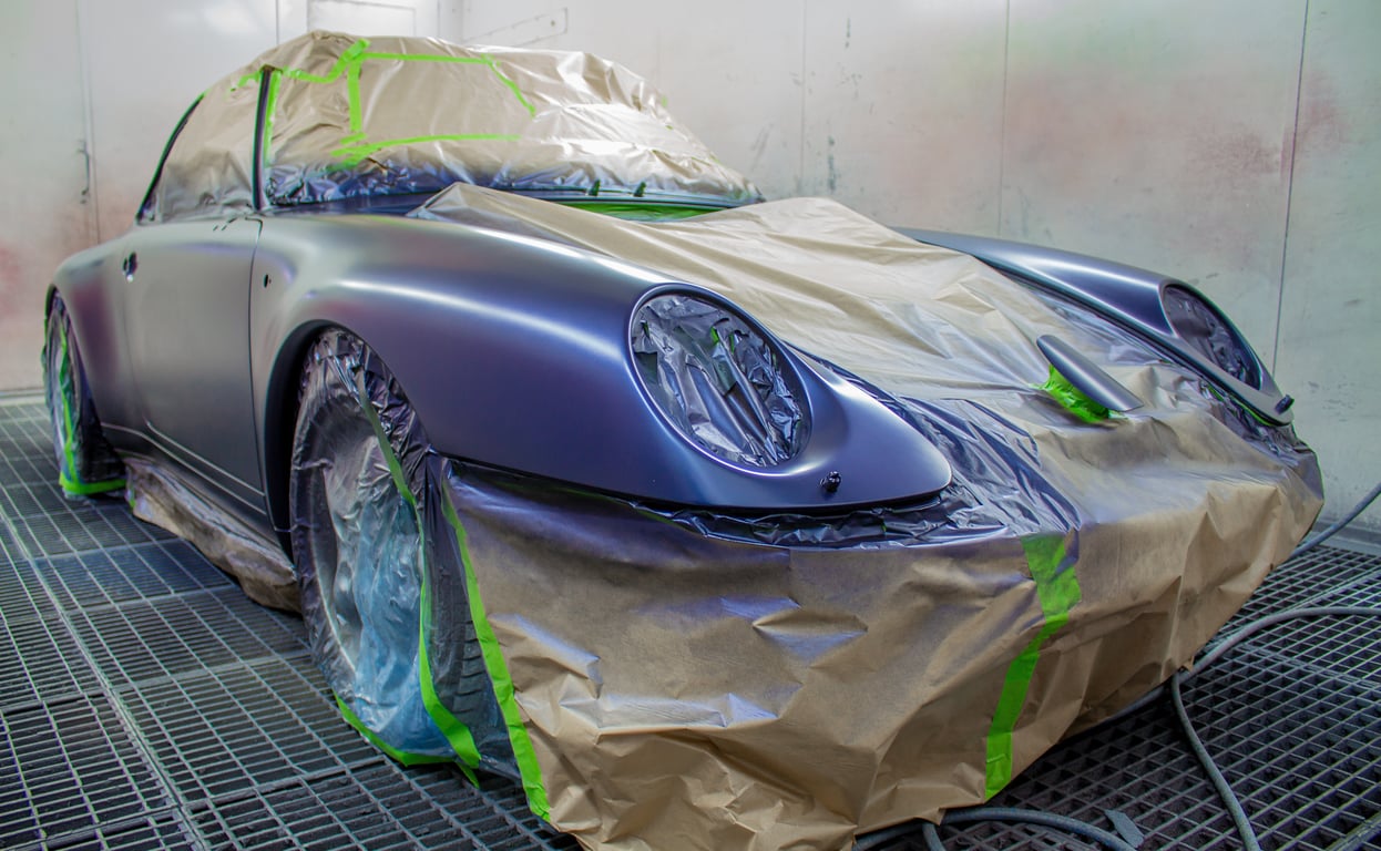 car paint shop
