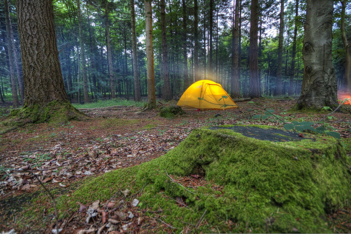 tent campsite