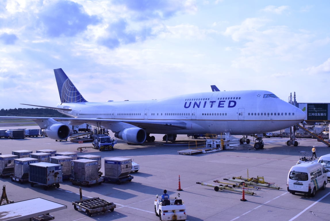 United Airlines inflight meal