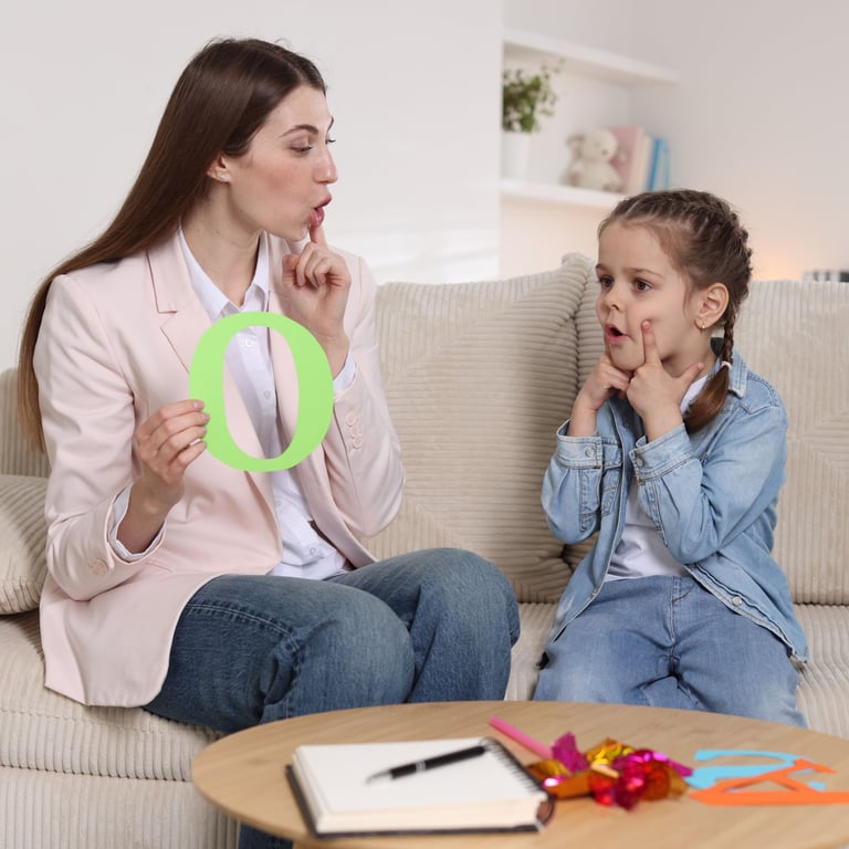 BCBA autism therapy session