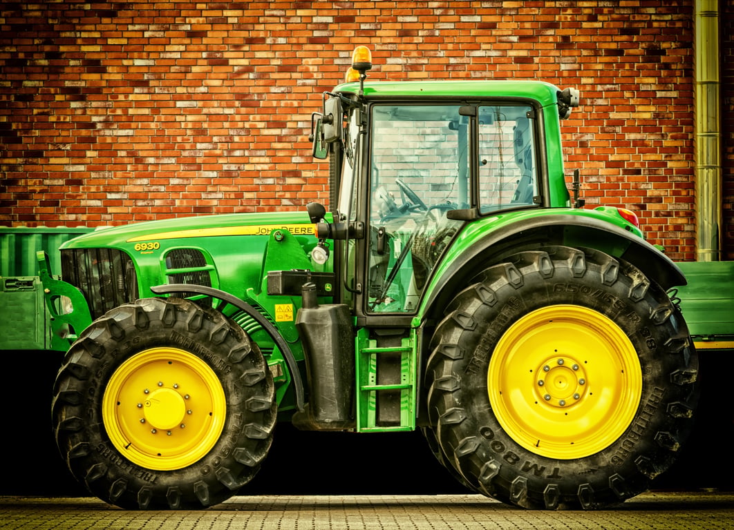John Deere excavator