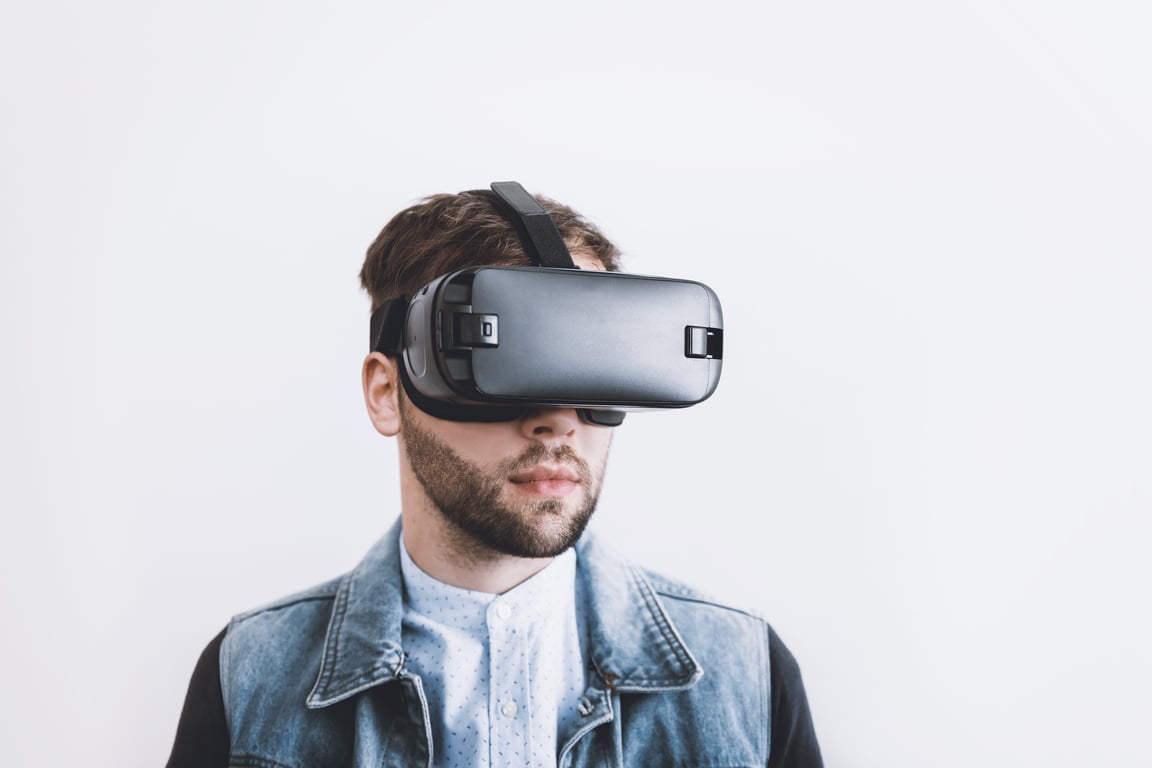 gaming glasses with headset