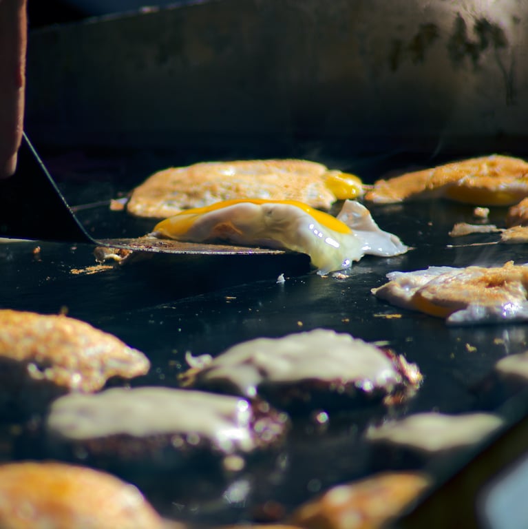 breakfast food truck griddle