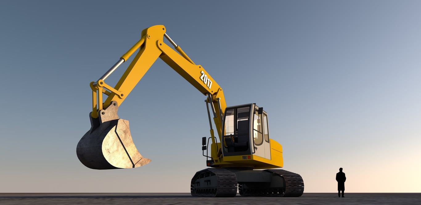 rental excavator