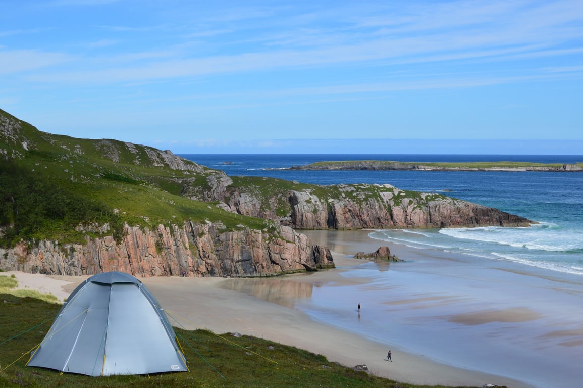 beach camping tent