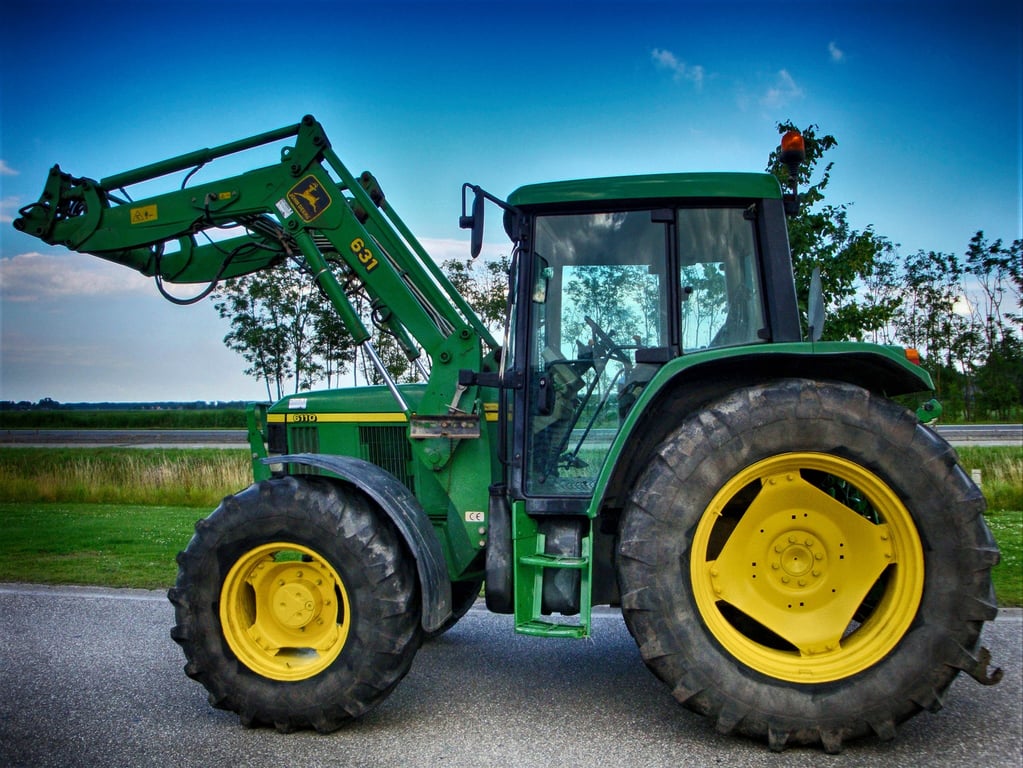 John Deere excavator