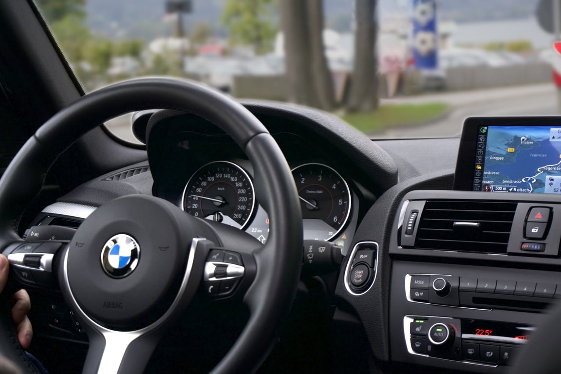 luxury electric car charging