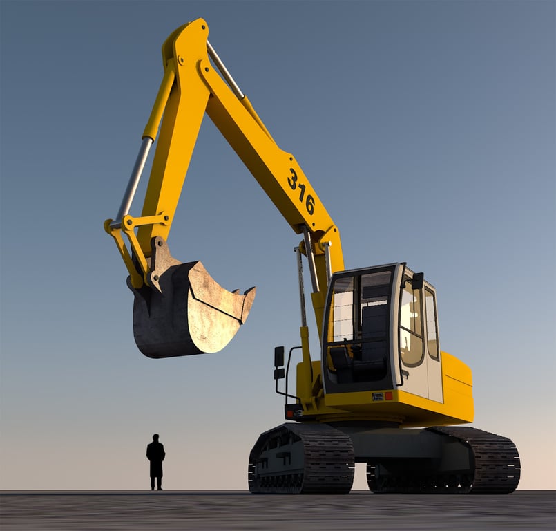 excavator maintenance
