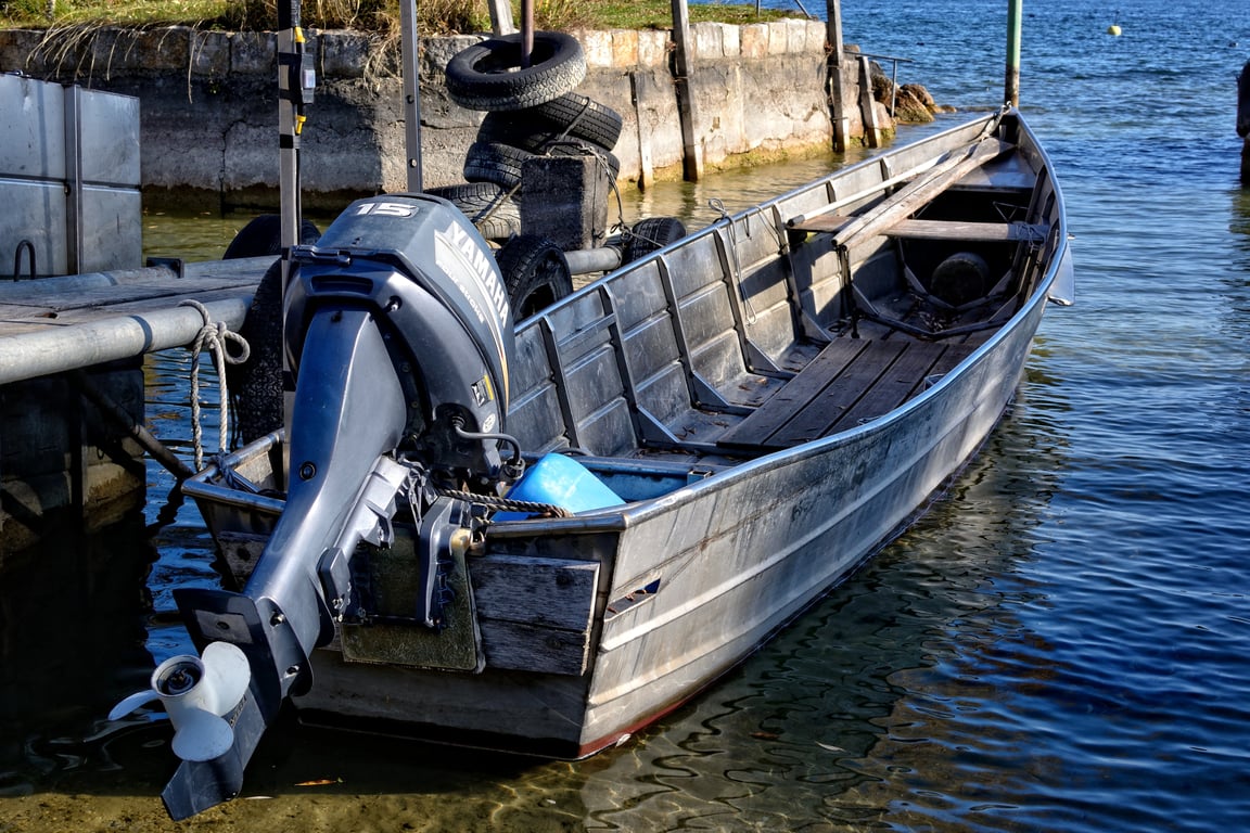 fish and ski boat outboard