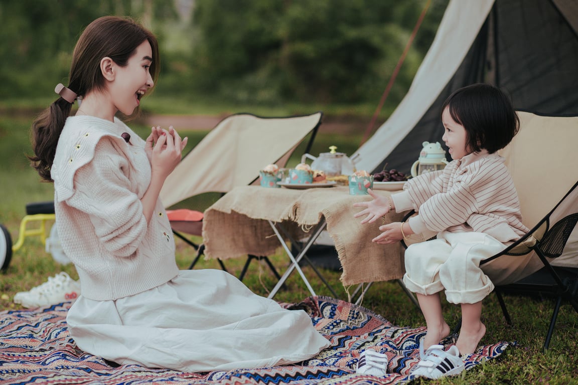 family camping tent