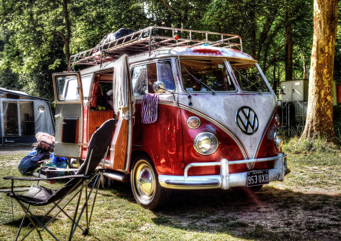 Aliner A-frame camper