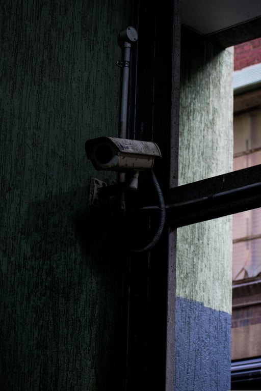home security camera installation