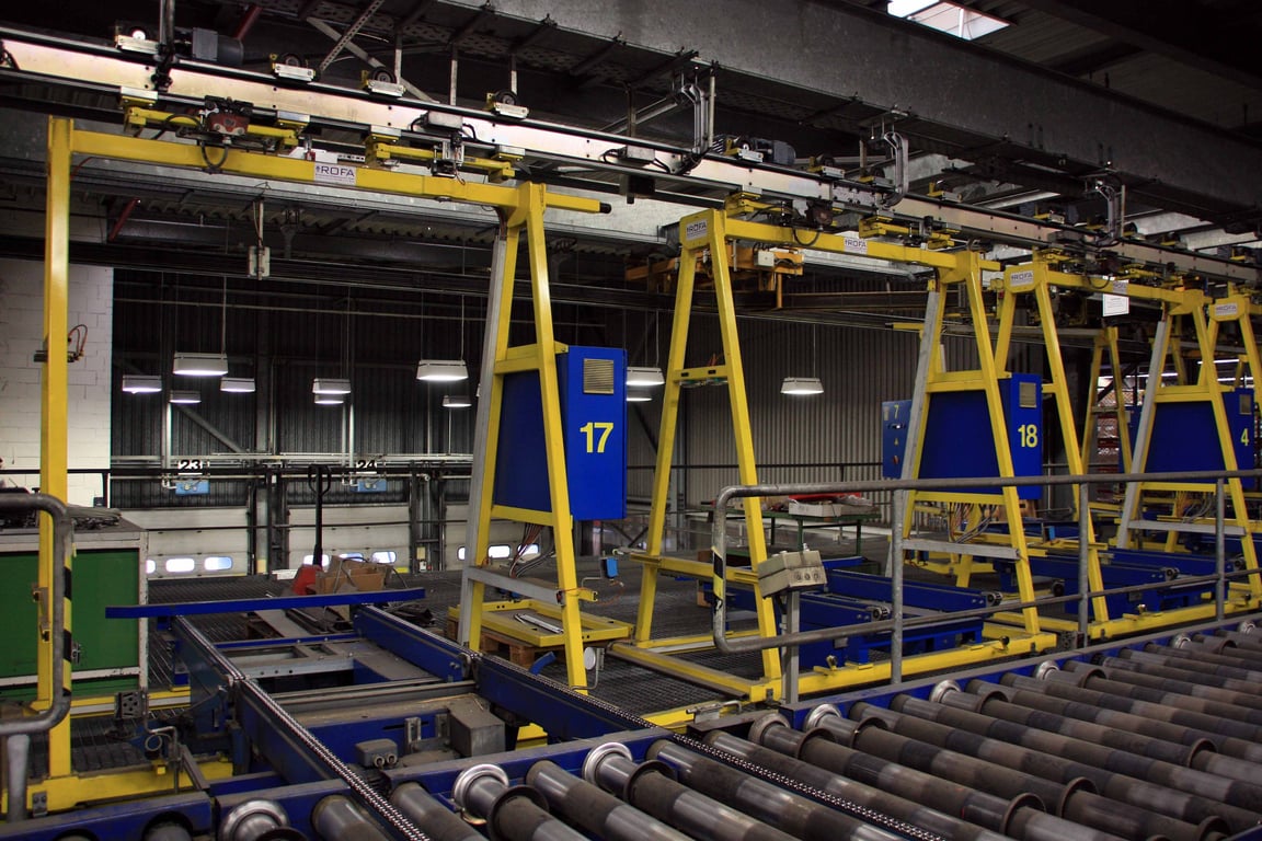 millwright repairing conveyor