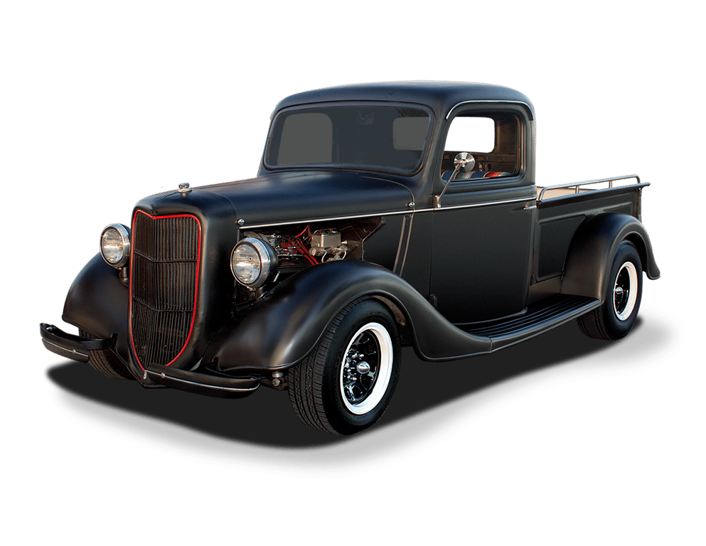 pickup truck towing trailer