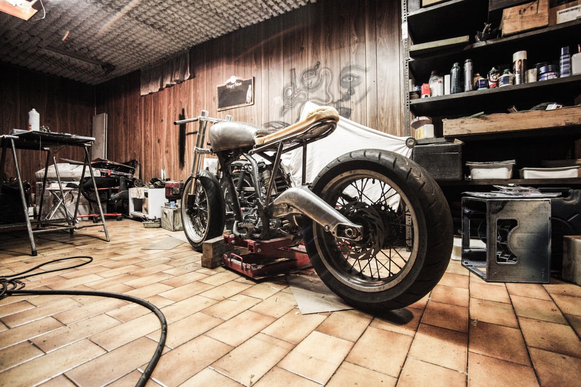 garage interior remodel