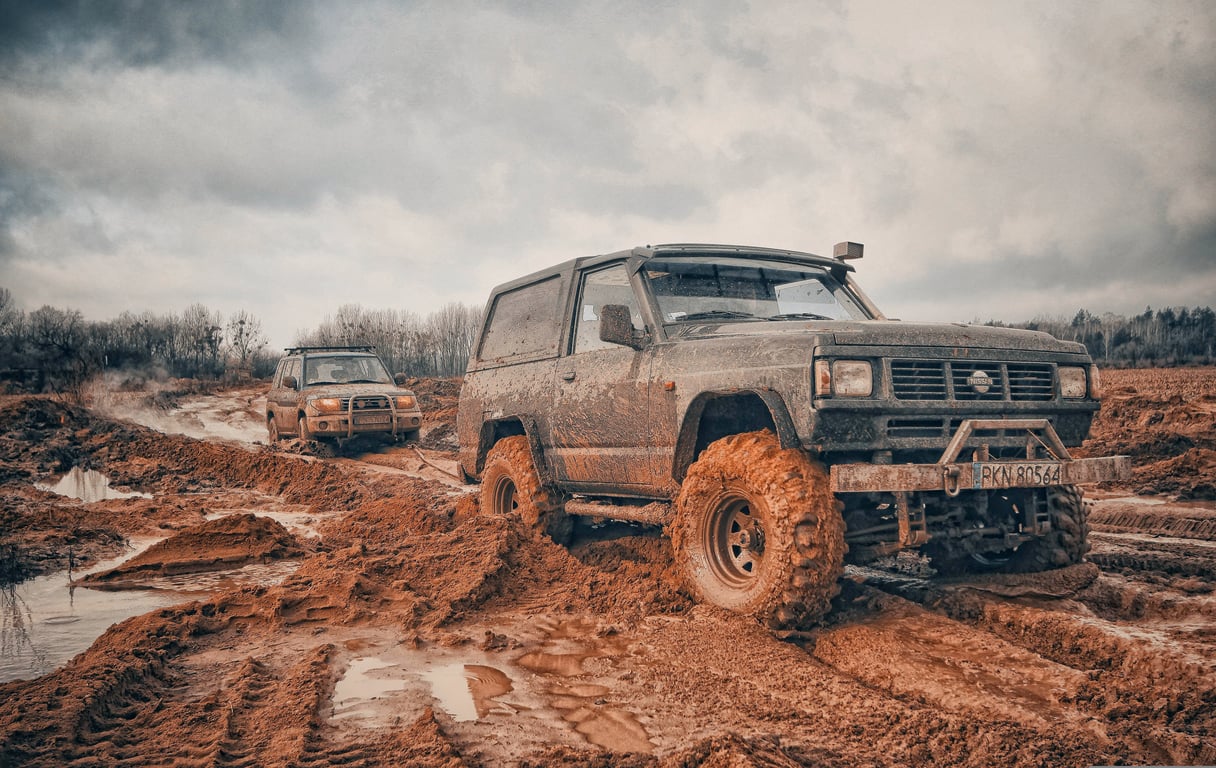 off-road camping trailer kitchen