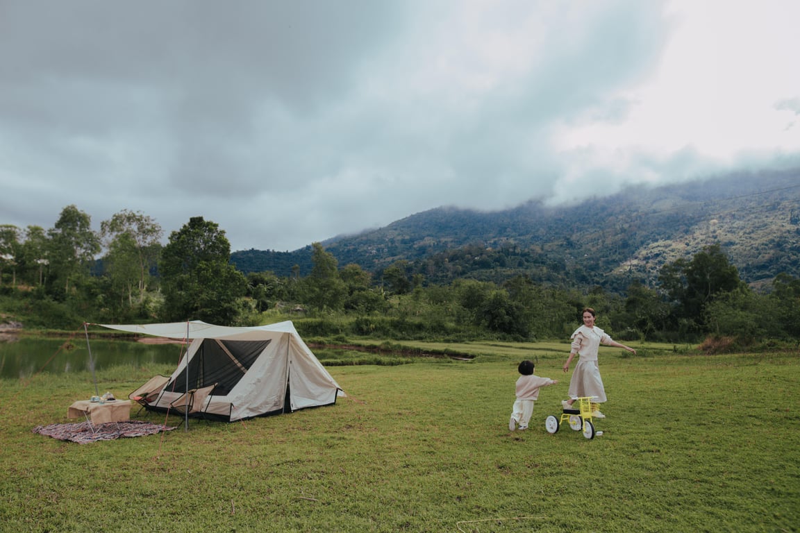 RV campsite hookup