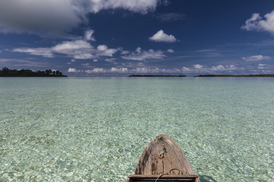 flats boat shallow water