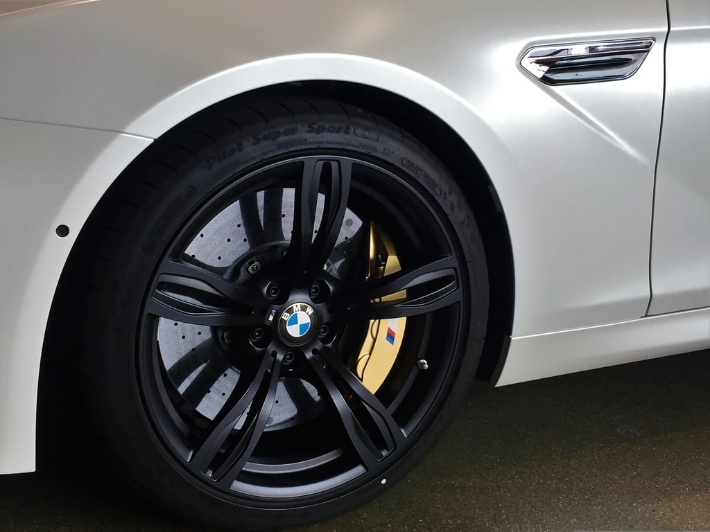 BMW brake pad replacement