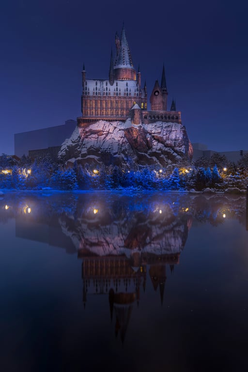 Hogwarts Castle Universal Studios Hollywood