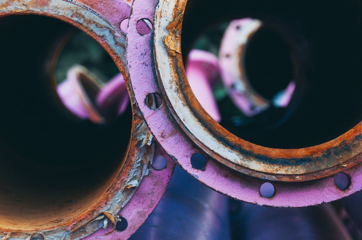 rusty water heater