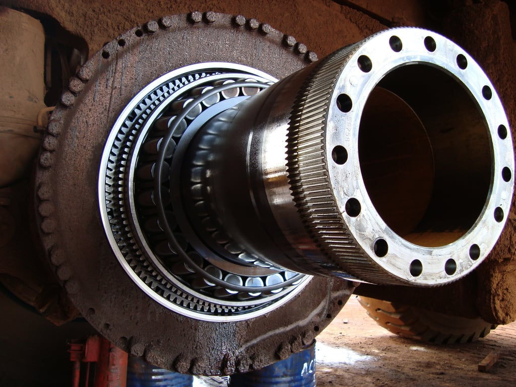RV trailer wheel bearing