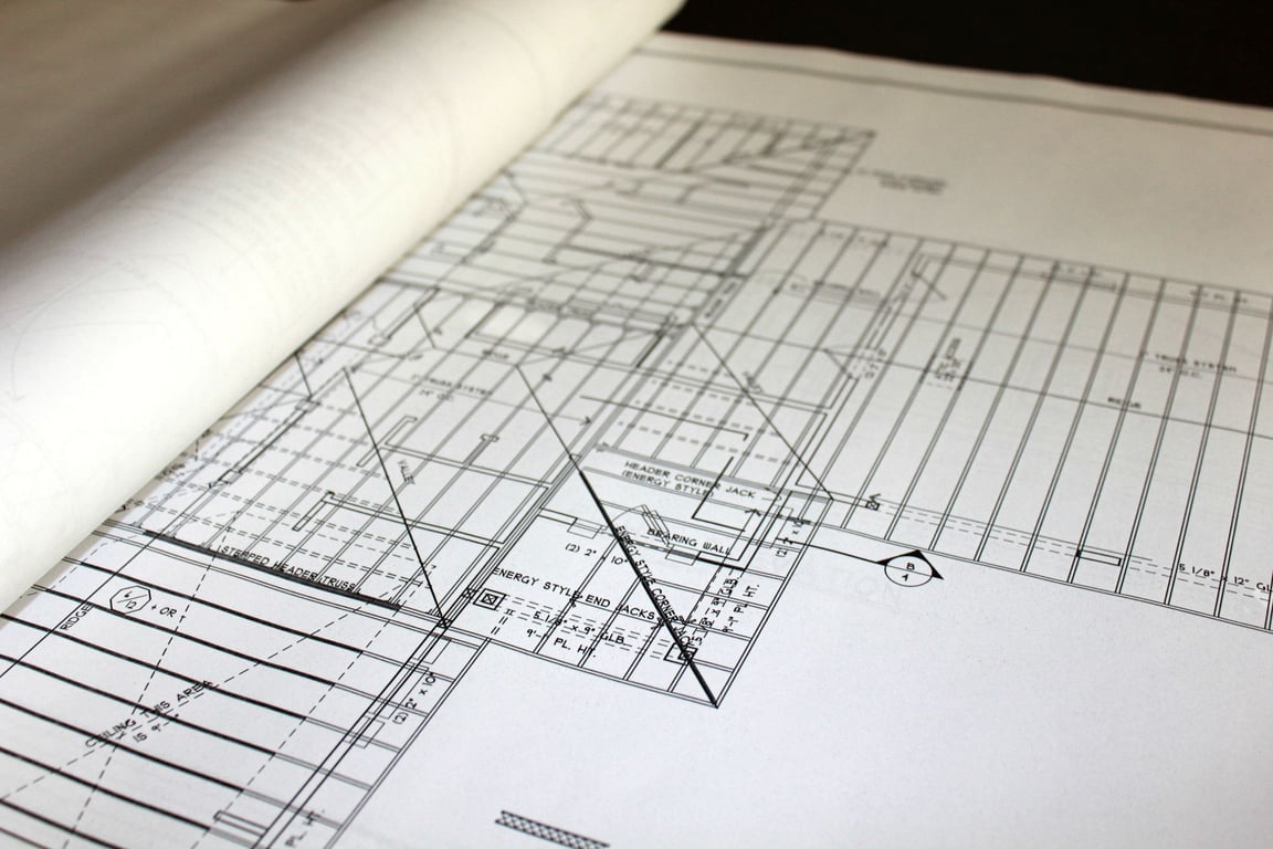contractor reviewing renovation plans