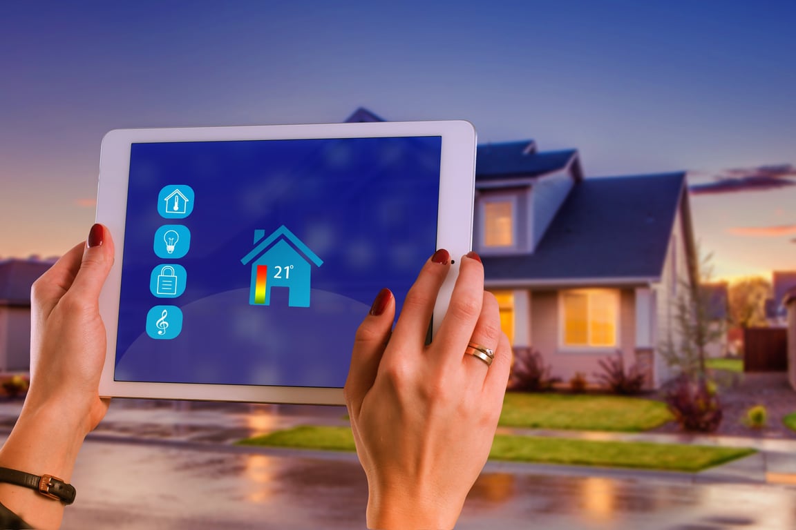 smart home security system
