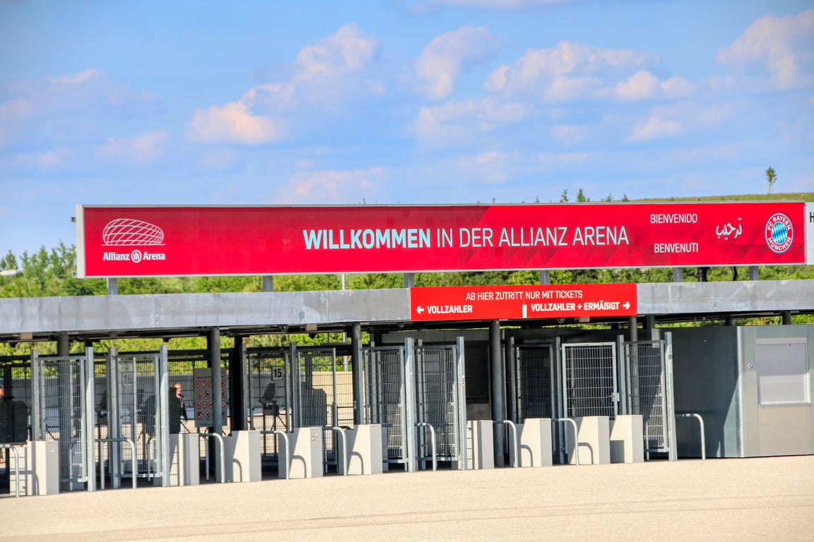 MLS stadium entrance