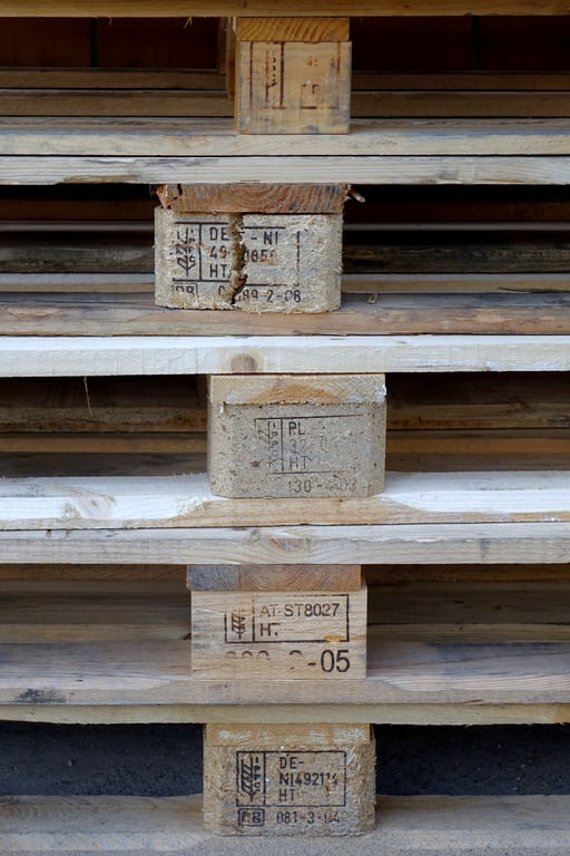 warehouse pallets