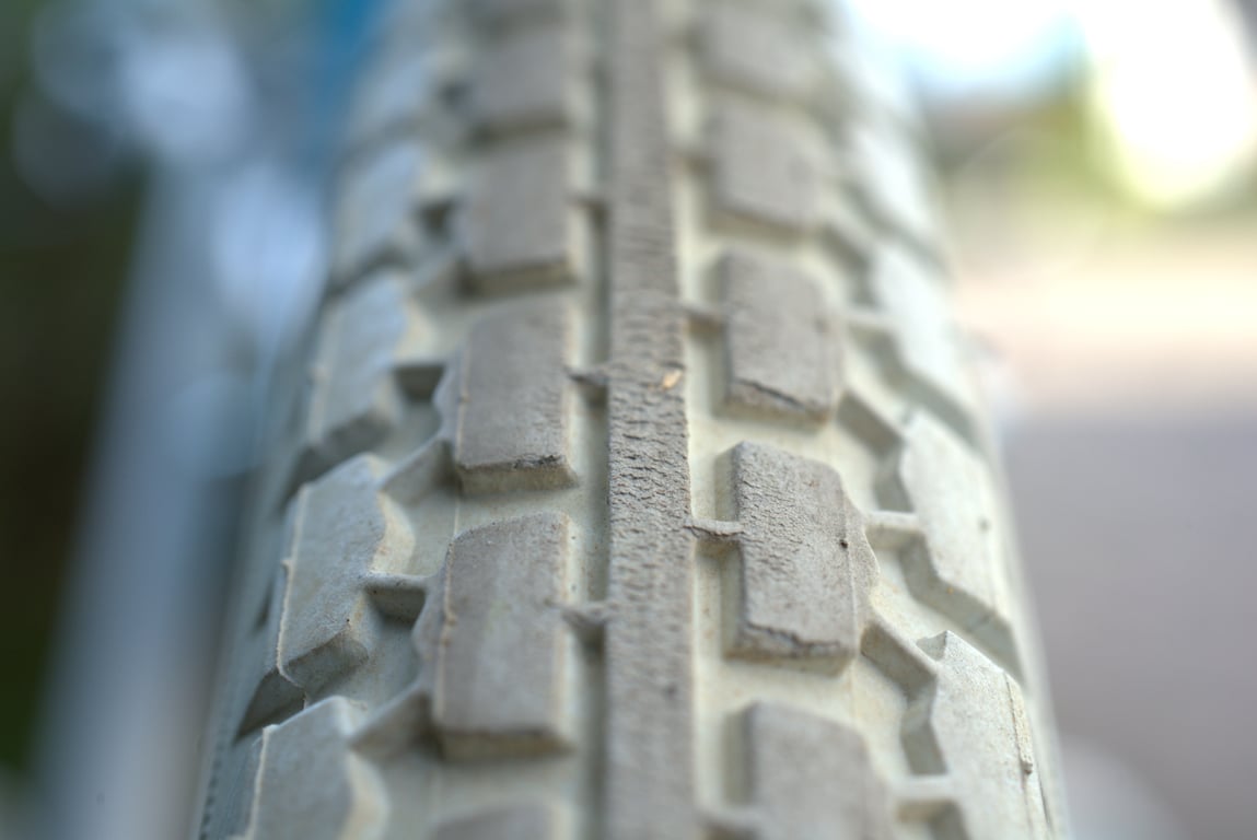 used tire tread inspection