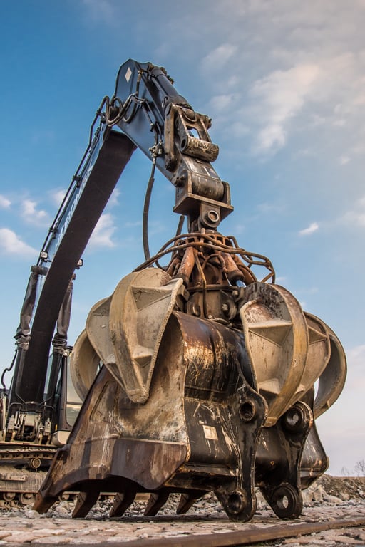 backhoe loader excavation