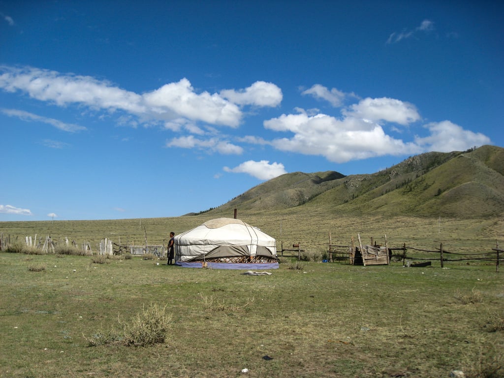 campground yurt interior