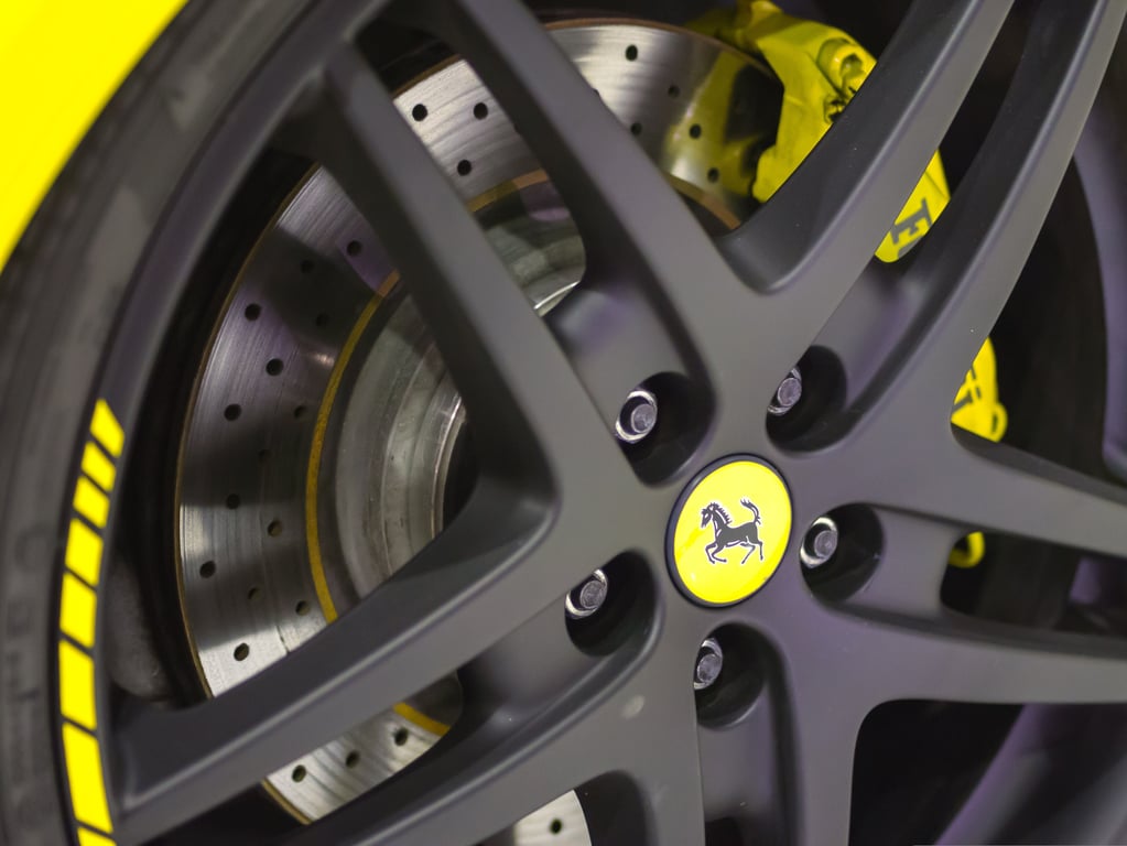 car tire close-up