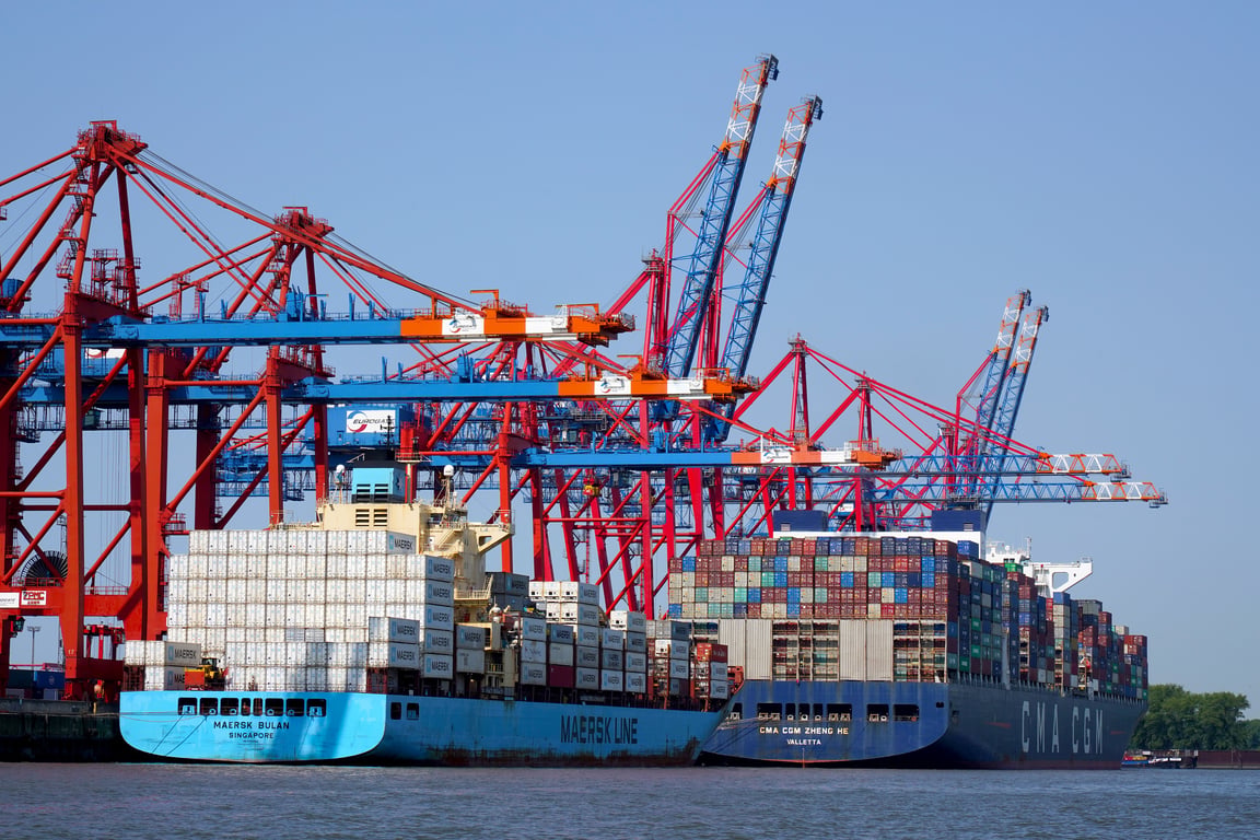 LTL freight truck terminal