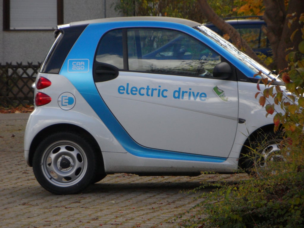 electric car charging station
