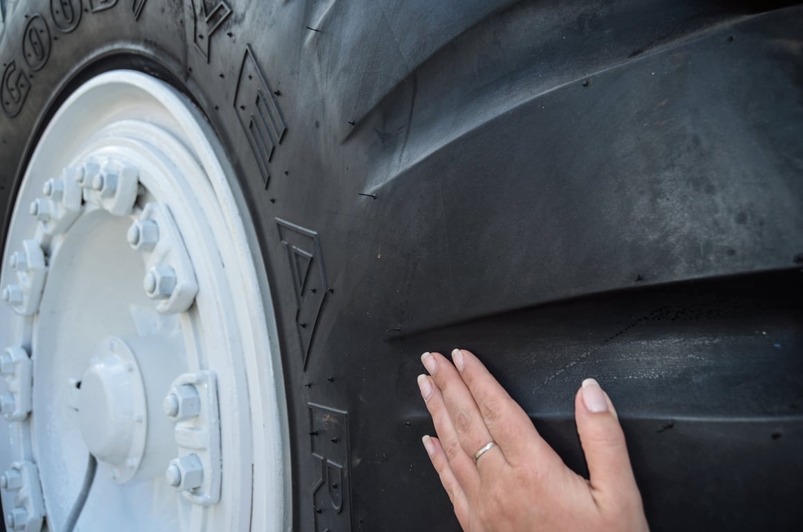 car wheel and tire