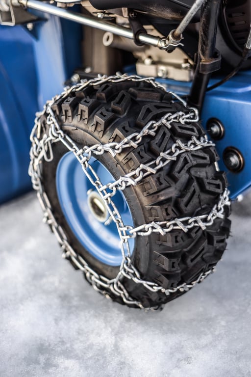 snow tire chains
