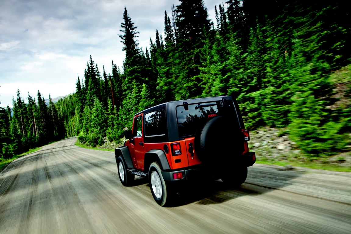 motorhome towing Jeep Wrangler