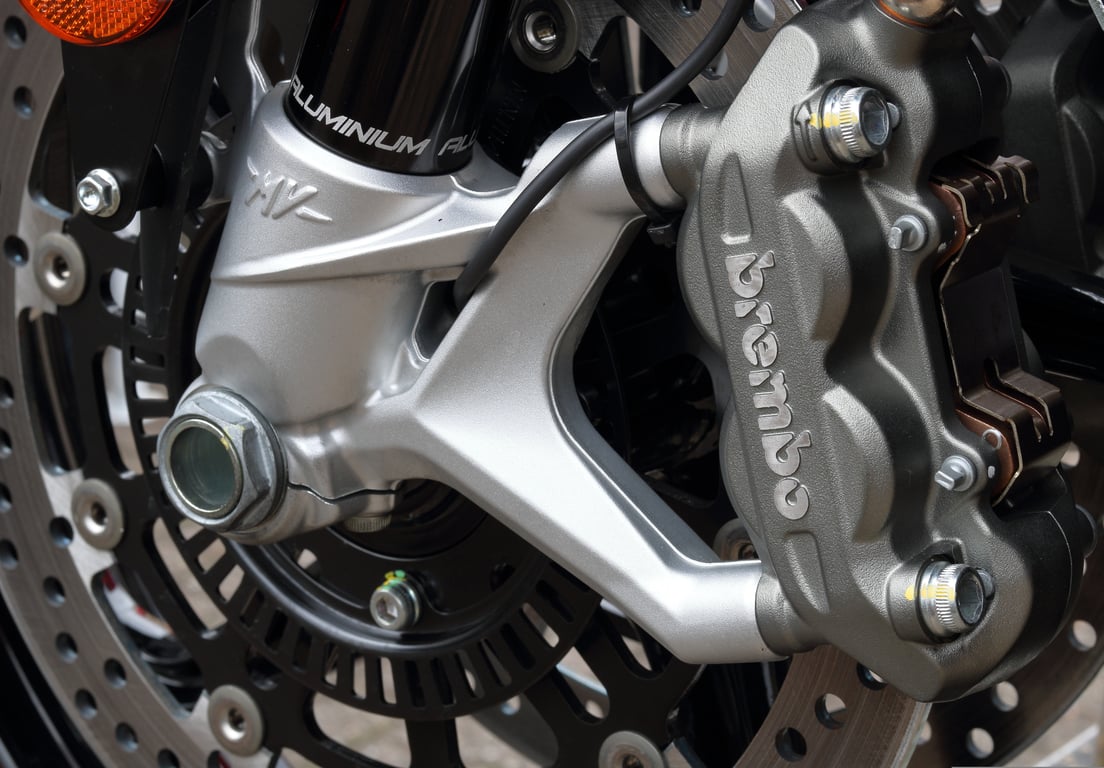 brake rotor and pads