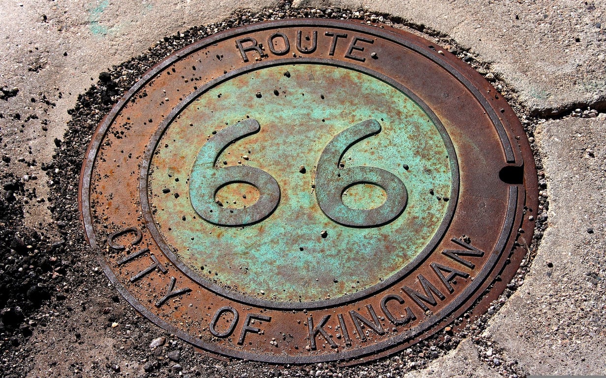 Kingman Route 66 locomotives