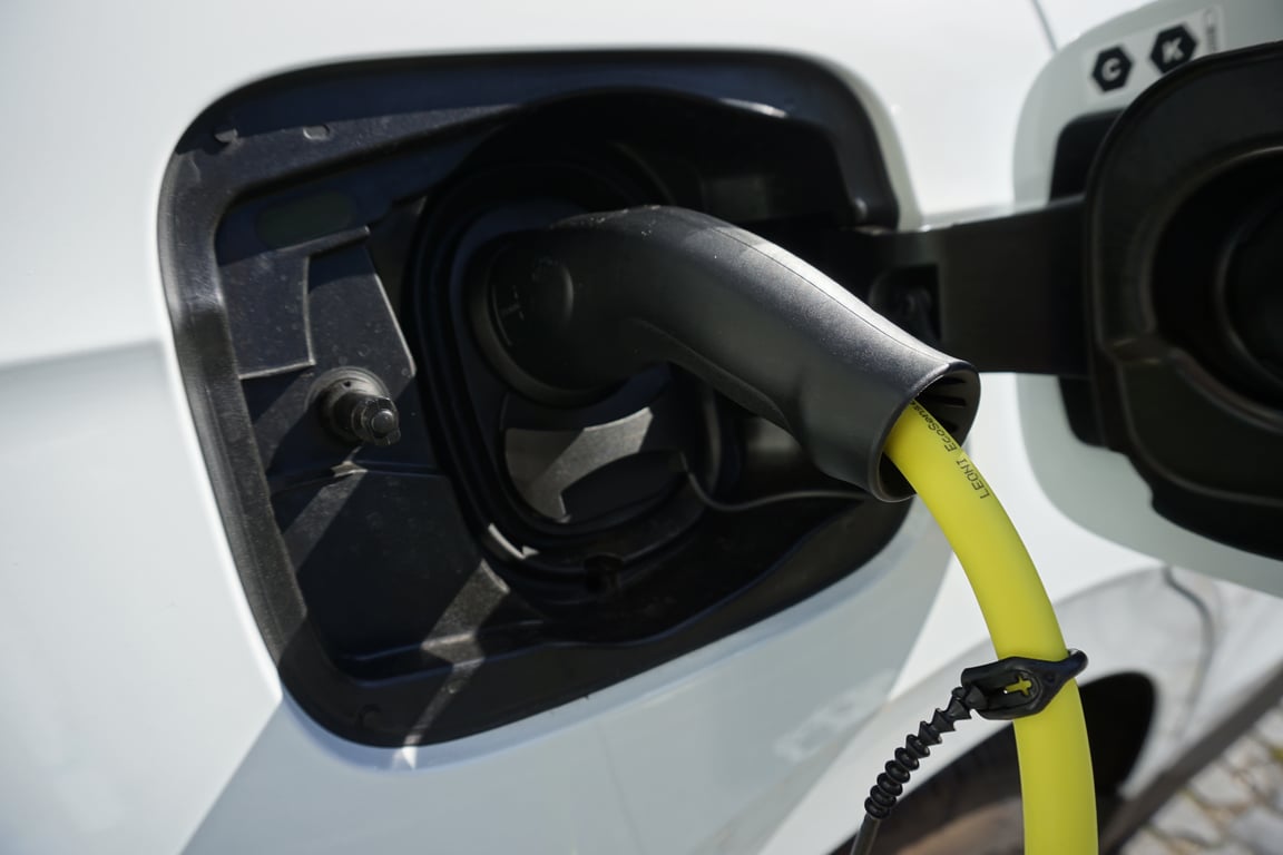 electric car charging station
